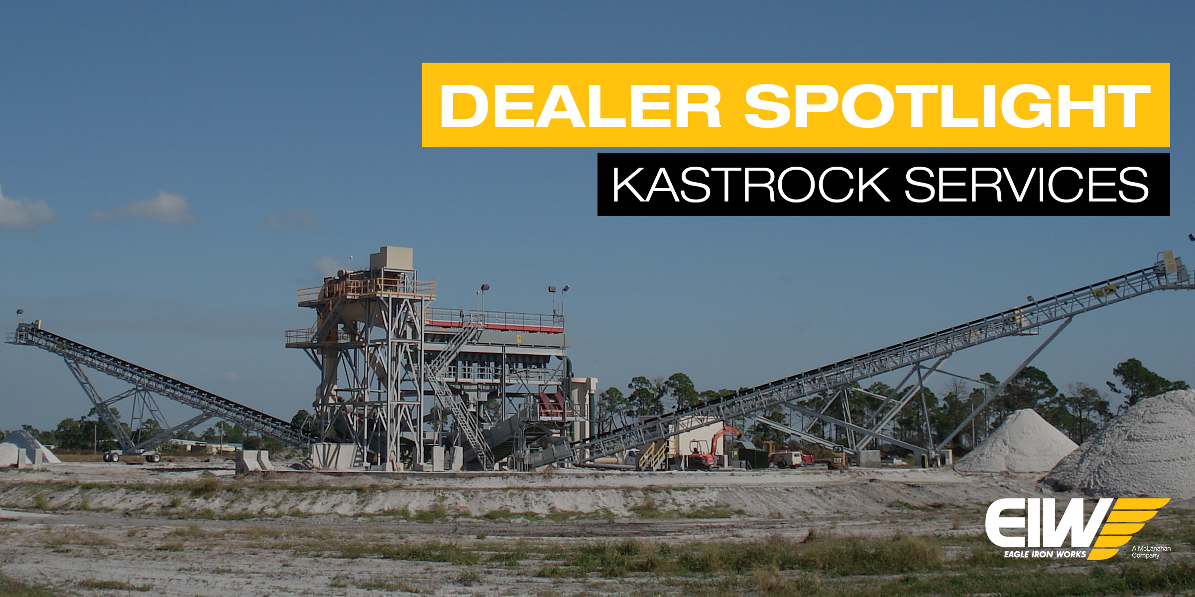 EIW sand plant installed by KastRock Services
